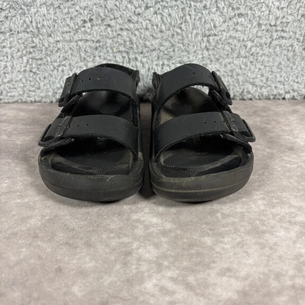 Birkenstock Mogami Kids Black Birko-Flor Outdoor Sandals EU 30 US 12-12.5 Narrow
